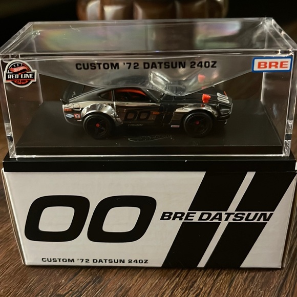 Mattel Other - Custom ‘72 Datsun 24OZ Hot Wheels Red Line Club Exclusive 2023